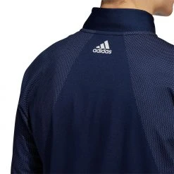 Adidas Men's Warp Knit 1/4 Zip Golf Jacket Collegiate Navy -Golf Apparel Shop unnamed file 8130