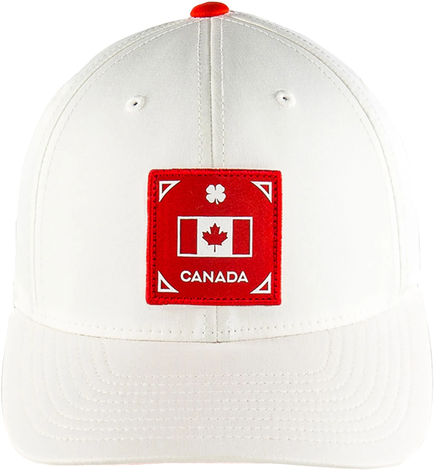 Black Clover Men's Canada Represent Fitted Golf Hat White 3 Black Clover Men's Canada Represent Fitted Golf Hat White