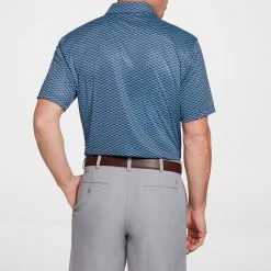 Walter Hagen Men's Perfect 11 Scales Print Golf Polo Scales Daybreak Blue 8 Walter Hagen Men's Perfect 11 Scales Print Golf Polo Scales Daybreak Blue -Golf Apparel Shop unnamed file 820