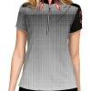 Jamie Sadock Women's Sunrise 1/4 Zip Golf Polo Jet 2 Jamie Sadock Women's Sunrise 1/4 Zip Golf Polo Jet -Golf Apparel Shop unnamed file 8212