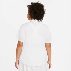 Nike Women's Victory Solid Short Sleeve Golf Polo White 9 Nike Women's Victory Solid Short Sleeve Golf Polo White -Golf Apparel Shop unnamed file 8218