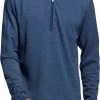 Adidas Men's 3 Stripes 1/4 Zip Golf Pullover Crew Navy 1 Adidas Men's 3 Stripes 1/4 Zip Golf Pullover Crew Navy -Golf Apparel Shop unnamed file 8260