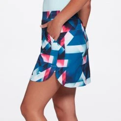 Slazenger Women's Bold Print Tech 16'' Golf Skort Bold Block -Golf Apparel Shop unnamed file 8287