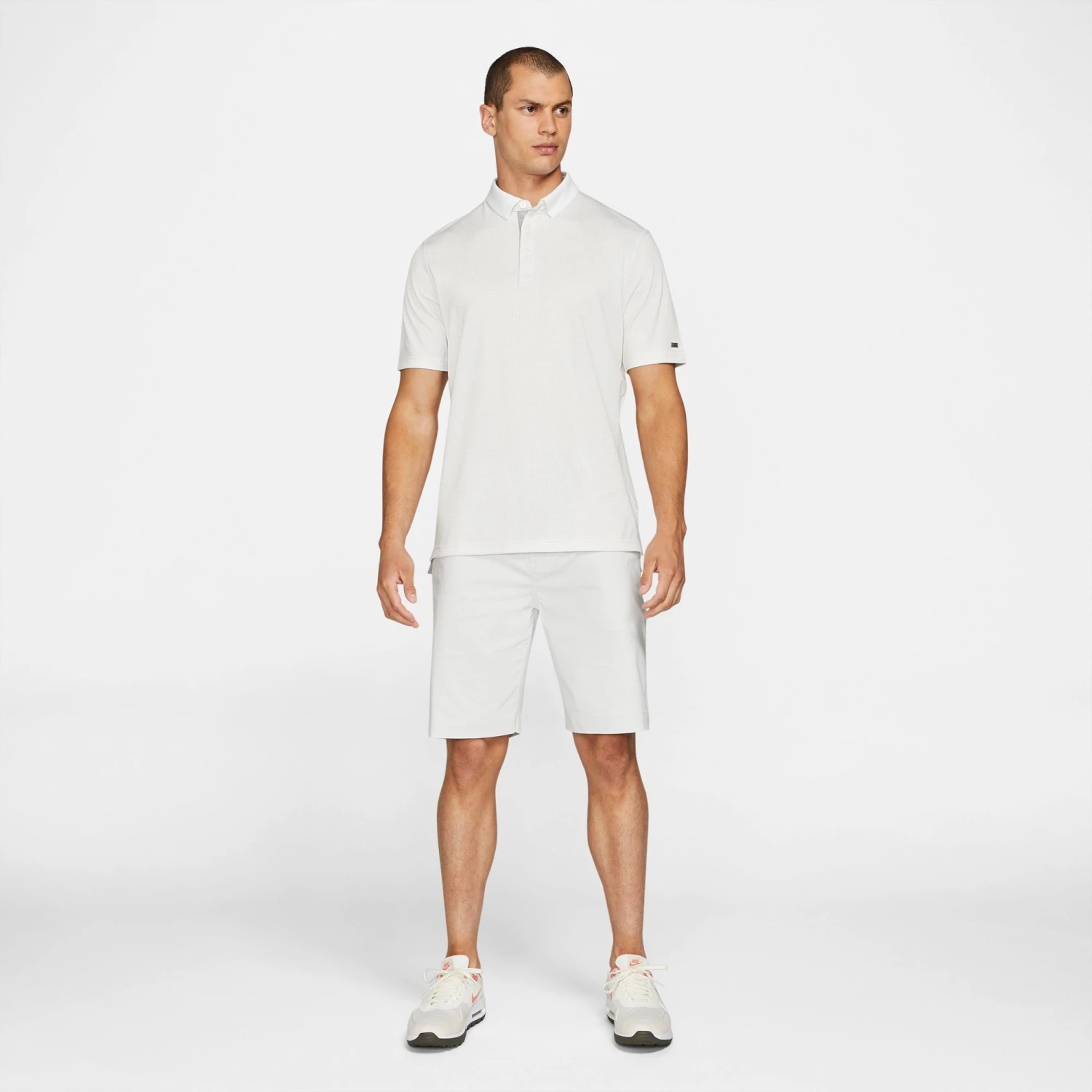 Nike Men's Dri-Fit Player Golf Polo Light Bone 4 Nike Men's Dri-Fit Player Golf Polo Light Bone - Image 2