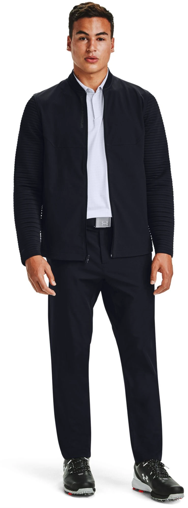 Under Armour Men's Storm Evolution Daytona Full Zip Jacket Black 4 Under Armour Men's Storm Evolution Daytona Full Zip Jacket Black - Image 2