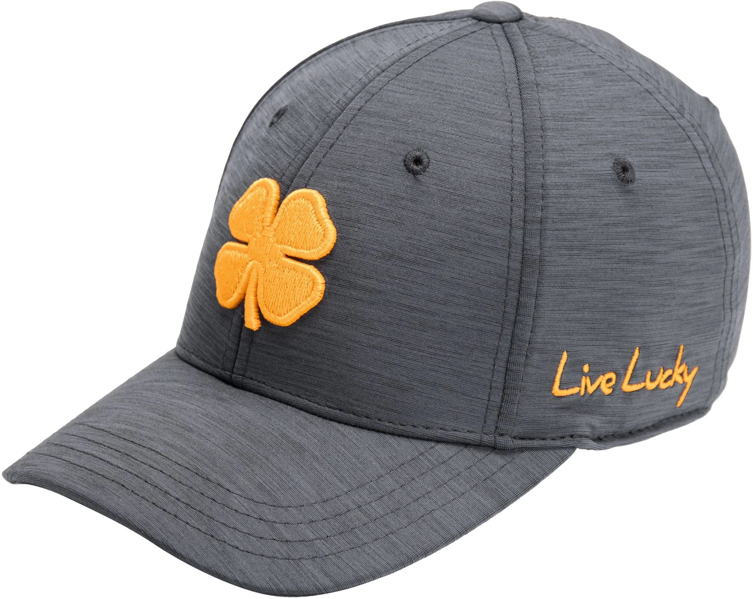 Black Clover Bravo 3 Fitted Golf Hat For Men Charcoal 5 Black Clover Bravo 3 Fitted Golf Hat For Men Charcoal - Image 3