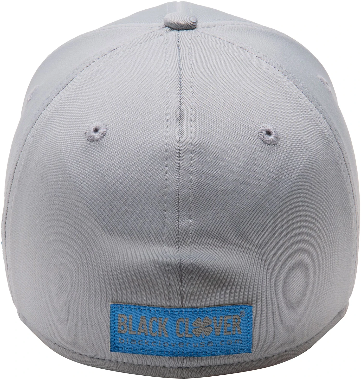 Black Clover Men's Premium Clover 103 Fitted Golf Hat Silver 4 Black Clover Men's Premium Clover 103 Fitted Golf Hat Silver - Image 2