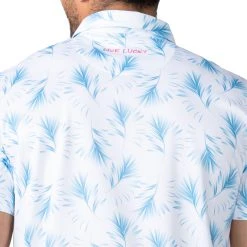 Black Clover Lucky Breeze Golf Polo For Men Blue Radiance -Golf Apparel Shop unnamed file 8518