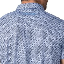 Black Clover Men's Twisted Golf Polo Navy -Golf Apparel Shop unnamed file 8522