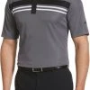 Callaway Men's Birdseye Block Golf Polo Caviar