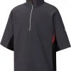 FootJoy Men's HydroLite Short Sleeve Golf Rain Shirt Heather Charcoal/blk/red 1 FootJoy Men's HydroLite Short Sleeve Golf Rain Shirt Heather Charcoal/blk/red -Golf Apparel Shop unnamed file 8621