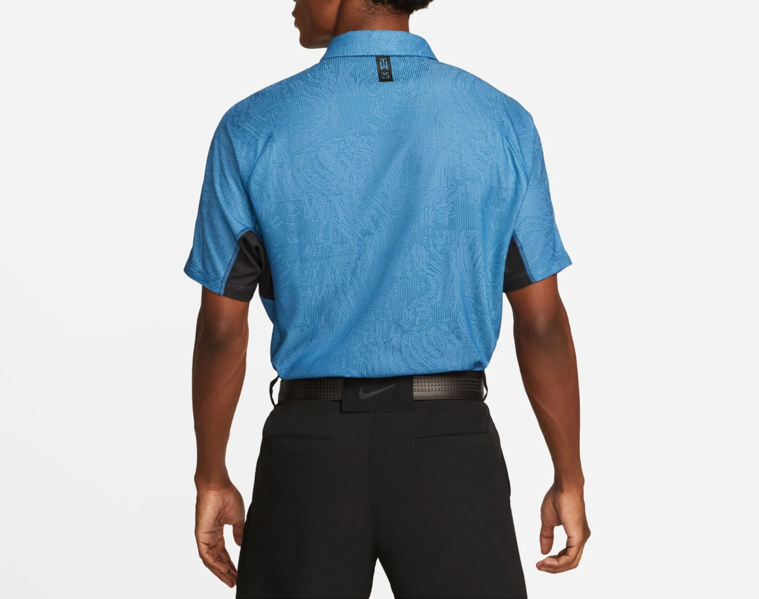 Nike Men's 2022 Dri-FIT ADV Tiger Woods Golf Polo Thunder Blue/obsidian 5 Nike Men's 2022 Dri-FIT ADV Tiger Woods Golf Polo Thunder Blue/obsidian - Image 3