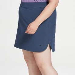 Slazenger Women's Plus Size New Tech 19'' Golf Skort Grey Slate -Golf Apparel Shop unnamed file 8657