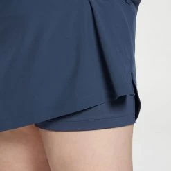 Slazenger Women's Plus Size New Tech 19'' Golf Skort Grey Slate -Golf Apparel Shop unnamed file 8658
