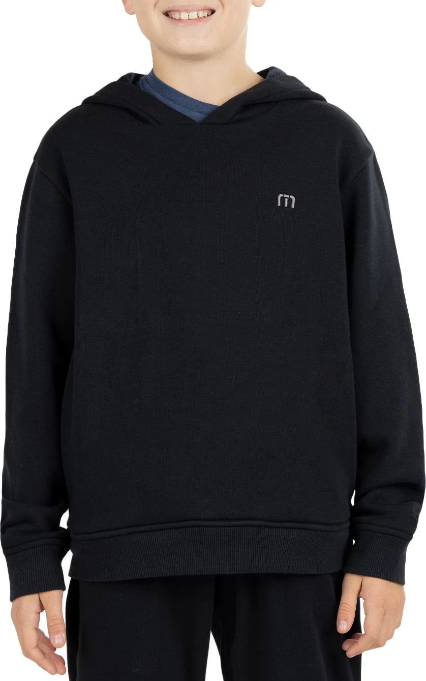 TravisMathew Boys' J Cloud Golf Hoodie Black 3 TravisMathew Boys' J Cloud Golf Hoodie Black