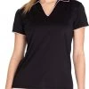 Sport Haley Women's Bailey Short Sleeve Golf Polo Black -Golf Apparel Shop unnamed file 8758