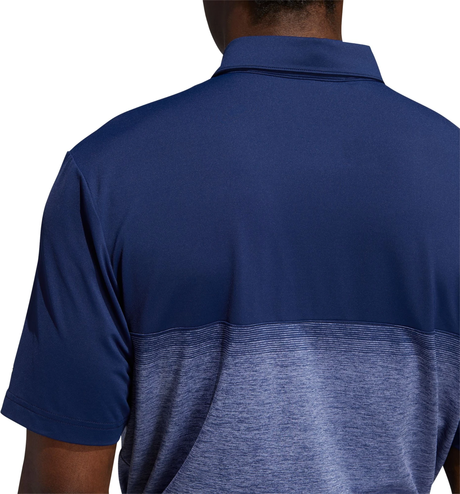 Adidas Men's USA 3 Stripe Golf Polo Shirt Dark Blue 6 Adidas Men's USA 3 Stripe Golf Polo Shirt Dark Blue - Image 4