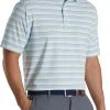 FootJoy Men's Regency Stripe Lisle Self Collar Golf Polo Sky/mint 1 FootJoy Men's Regency Stripe Lisle Self Collar Golf Polo Sky/mint -Golf Apparel Shop unnamed file 8828