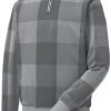 FootJoy Men's Fleece 1/4 Zip Golf Pullover Heather Grey