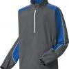 FootJoy Men's Sport Windshirt Charcoal/royal -Golf Apparel Shop unnamed file 8865