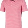 PUMA Men's Caddie Stripe Golf Polo Barbados Cherry Heather 1 PUMA Men's Caddie Stripe Golf Polo Barbados Cherry Heather -Golf Apparel Shop unnamed file 8886