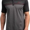TravisMathew Men's Cainsville Golf Polo Black -Golf Apparel Shop unnamed file 8893