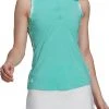Adidas Women's Ultimate365 Sleeveless Golf Polo Acid Mint