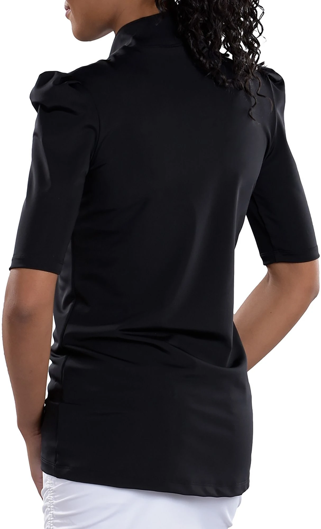 SwingDish Women's Kali Golf Top Black 4 SwingDish Women's Kali Golf Top Black - Image 2