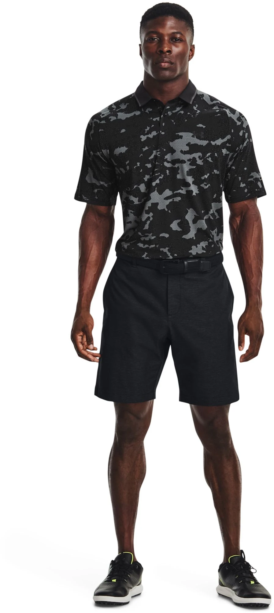 Under Armour Men's Iso-Chill Charged Camo Golf Polo Bauhaus Blue/bauhaus Blue 4 Under Armour Men's Iso-Chill Charged Camo Golf Polo Bauhaus Blue/bauhaus Blue - Image 2