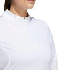 Adidas Women's Sun Protection Long Sleeve Golf Shirt White 13 Adidas Women's Sun Protection Long Sleeve Golf Shirt White -Golf Apparel Shop unnamed file 8991