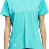 Adidas Women's 1/4 Zip Mock Neck Golf Polo Semi Mint Rush 1 Adidas Women's 1/4 Zip Mock Neck Golf Polo Semi Mint Rush -Golf Apparel Shop unnamed file 8992