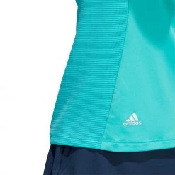 Adidas Women's 1/4 Zip Mock Neck Golf Polo Semi Mint Rush 11 Adidas Women's 1/4 Zip Mock Neck Golf Polo Semi Mint Rush -Golf Apparel Shop unnamed file 8996
