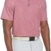Original Penguin Men's Micro Geo All-Over Print Short Sleeve Golf Polo Caviar -Golf Apparel Shop unnamed file 9046