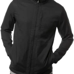 TravisMathew Men's Constellations Full-Zip Golf Jacket Black