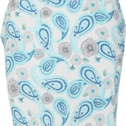 Sport Haley Women's Lucia Paisley Print Pull On 18'' Golf Skirt Boca
