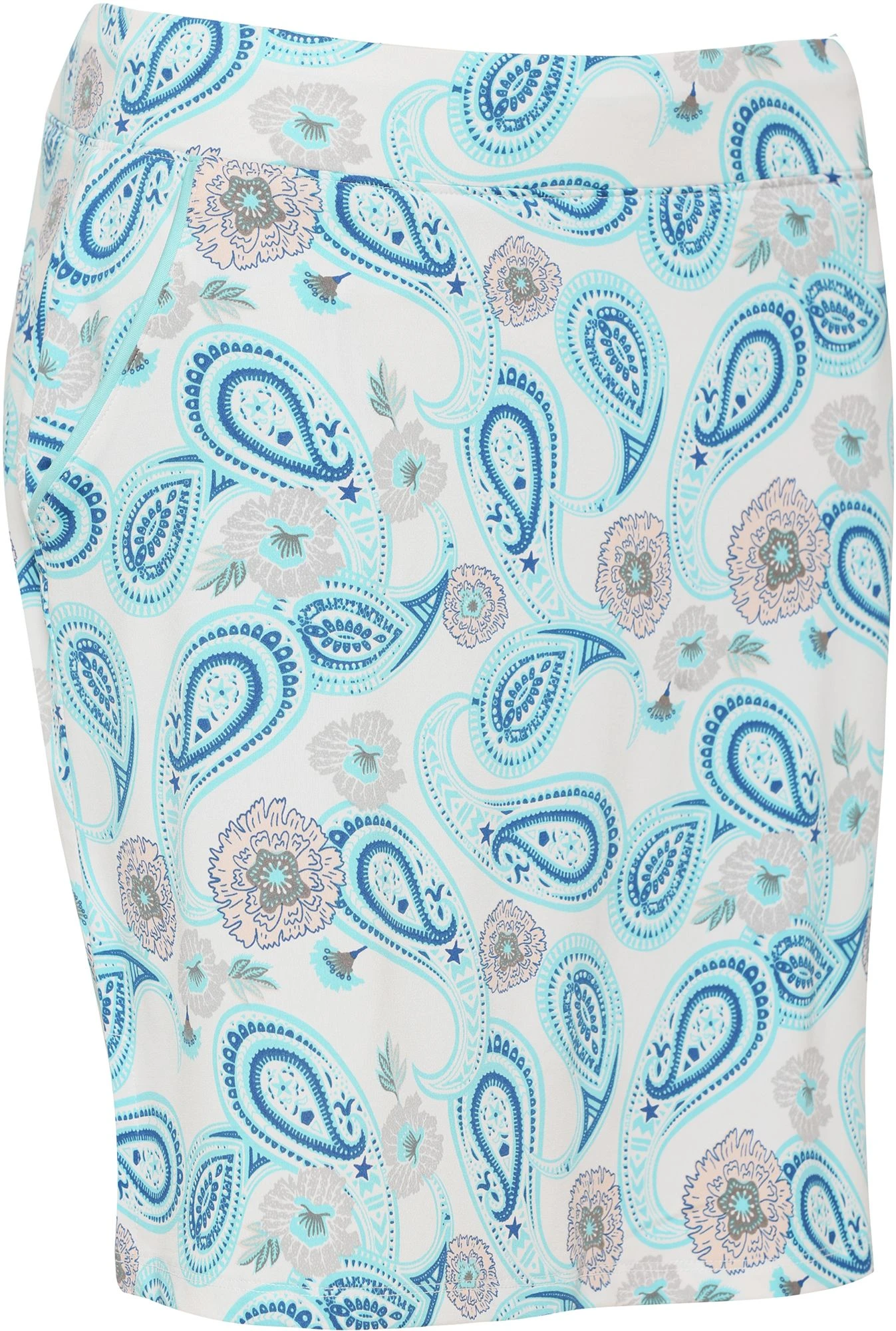 Sport Haley Women's Lucia Paisley Print Pull On 18'' Golf Skirt Boca 5 Sport Haley Women's Lucia Paisley Print Pull On 18'' Golf Skirt Boca - Image 3