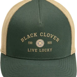 Black Clover Back Country Snapback Golf Hat For Men Dark Green