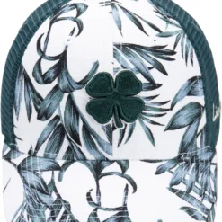 Black Clover Men's Island Luck 10 Snapback Golf Hat Teal