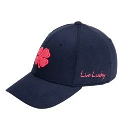 Black Clover Lucky Heather Navy Golf Hat For Men -Golf Apparel Shop unnamed file 9256