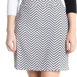 Sport Haley Women's Infinity 18" Golf Skort Black/white