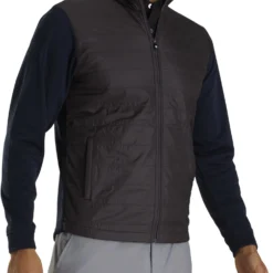 FootJoy Men's Full-Zip Hybrid Golf Jacket Slate