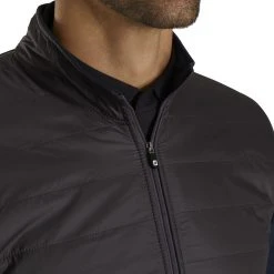 FootJoy Men's Full-Zip Hybrid Golf Jacket Slate 7 FootJoy Men's Full-Zip Hybrid Golf Jacket Slate -Golf Apparel Shop unnamed file 9346