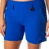SwingDish Women's Riley 5'' Golf Shorts Blue 2 SwingDish Women's Riley 5'' Golf Shorts Blue -Golf Apparel Shop unnamed file 9354