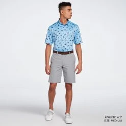 Walter Hagen Men's Perfect 11 Good Game Print Golf Polo Good Game Daybreak Blue 8 Walter Hagen Men's Perfect 11 Good Game Print Golf Polo Good Game Daybreak Blue -Golf Apparel Shop unnamed file 9379