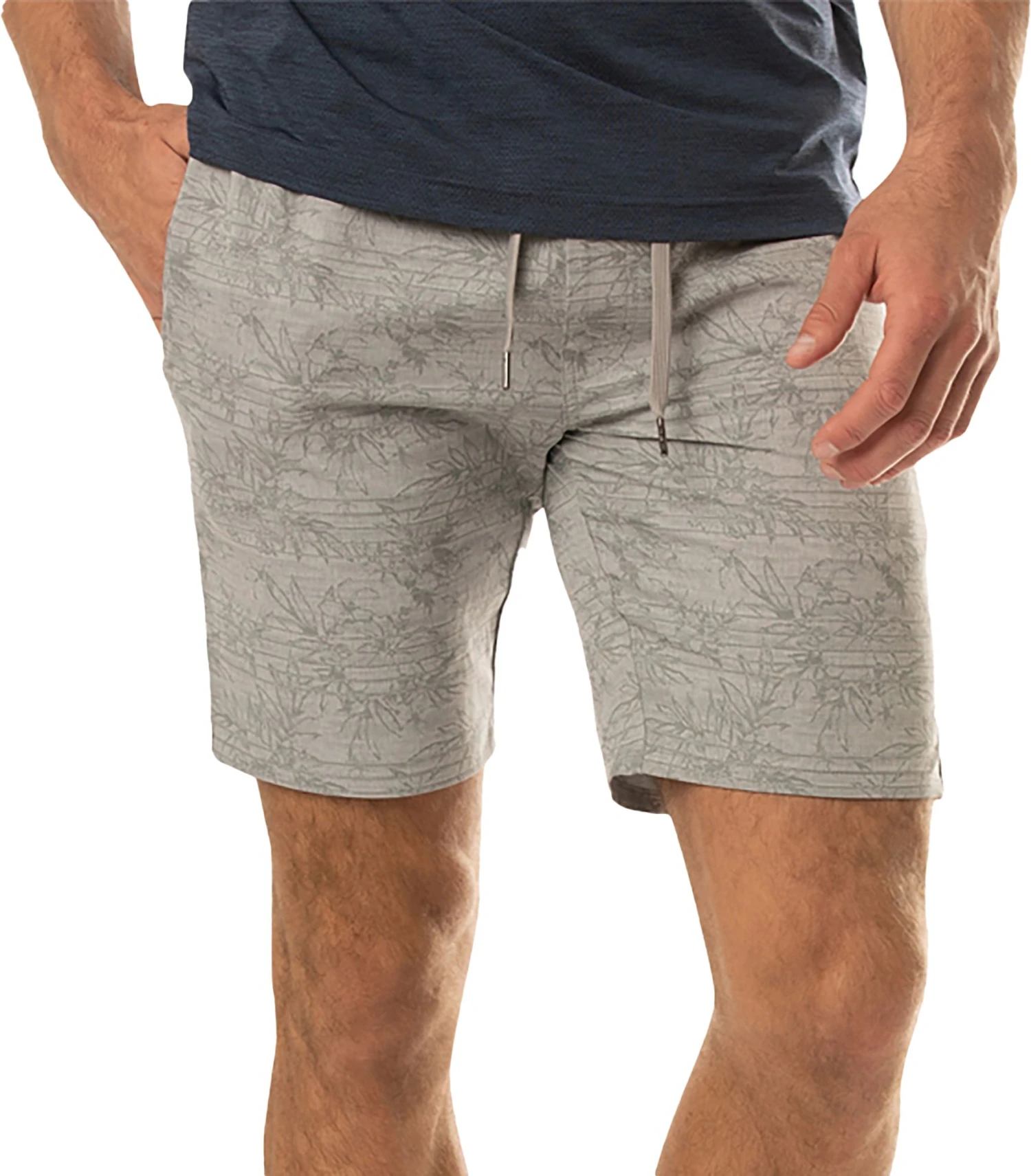 TravisMathew Men's Water Moccasin Golf Shorts Heather Sleet 3 TravisMathew Men's Water Moccasin Golf Shorts Heather Sleet