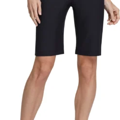 Tail Women's Side Insert 11'' Golf Shorts &ndash; Extended Sizes Onyx