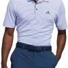 Adidas Men's Drive Two-color Stripe Short Sleeve Golf Polo Violet Tone/crew Navy 2 Adidas Men's Drive Two-color Stripe Short Sleeve Golf Polo Violet Tone/crew Navy -Golf Apparel Shop unnamed file 9441