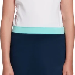 DSG Girls' Colorblock Golf Dress University Navy