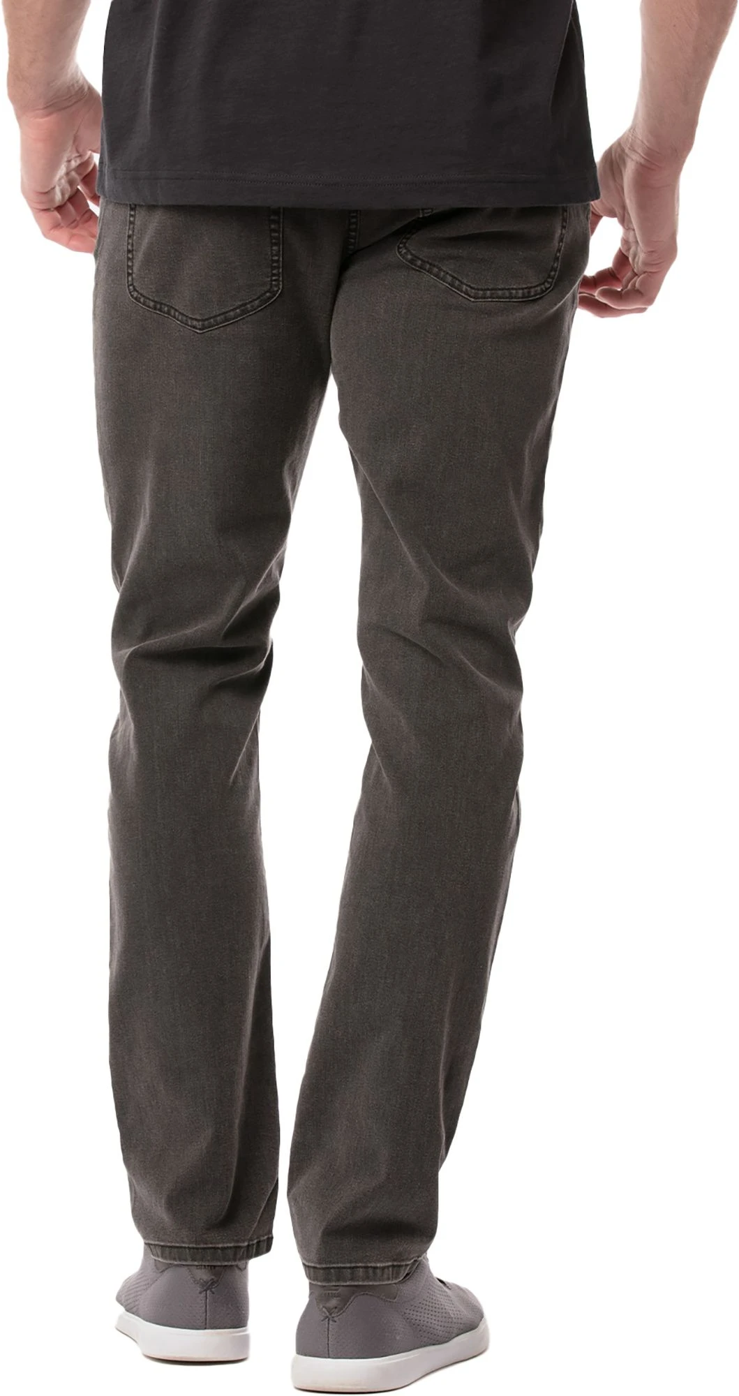 TravisMathew Men's Legacy Denim Golf Pants Vintage Charcoal 4 TravisMathew Men's Legacy Denim Golf Pants Vintage Charcoal - Image 2