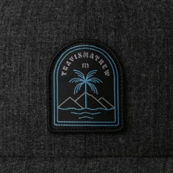 TravisMathew Men's Beaches Be Salty Golf Hat Heather Black -Golf Apparel Shop unnamed file 9549